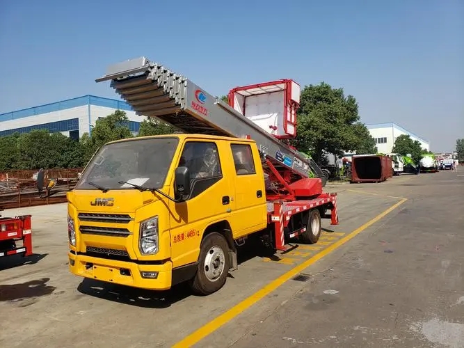 大余县附近云梯车出租 砂石搬运